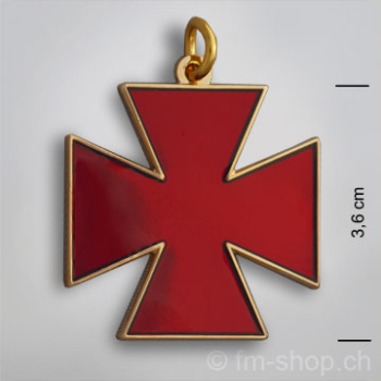 Anhänger Templer Kreuz, klein